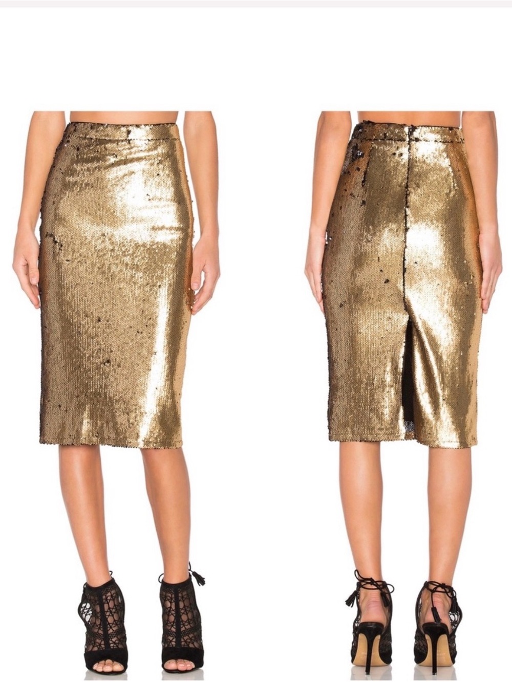 House of Harlow x Revolve Sequin Midi Skirt